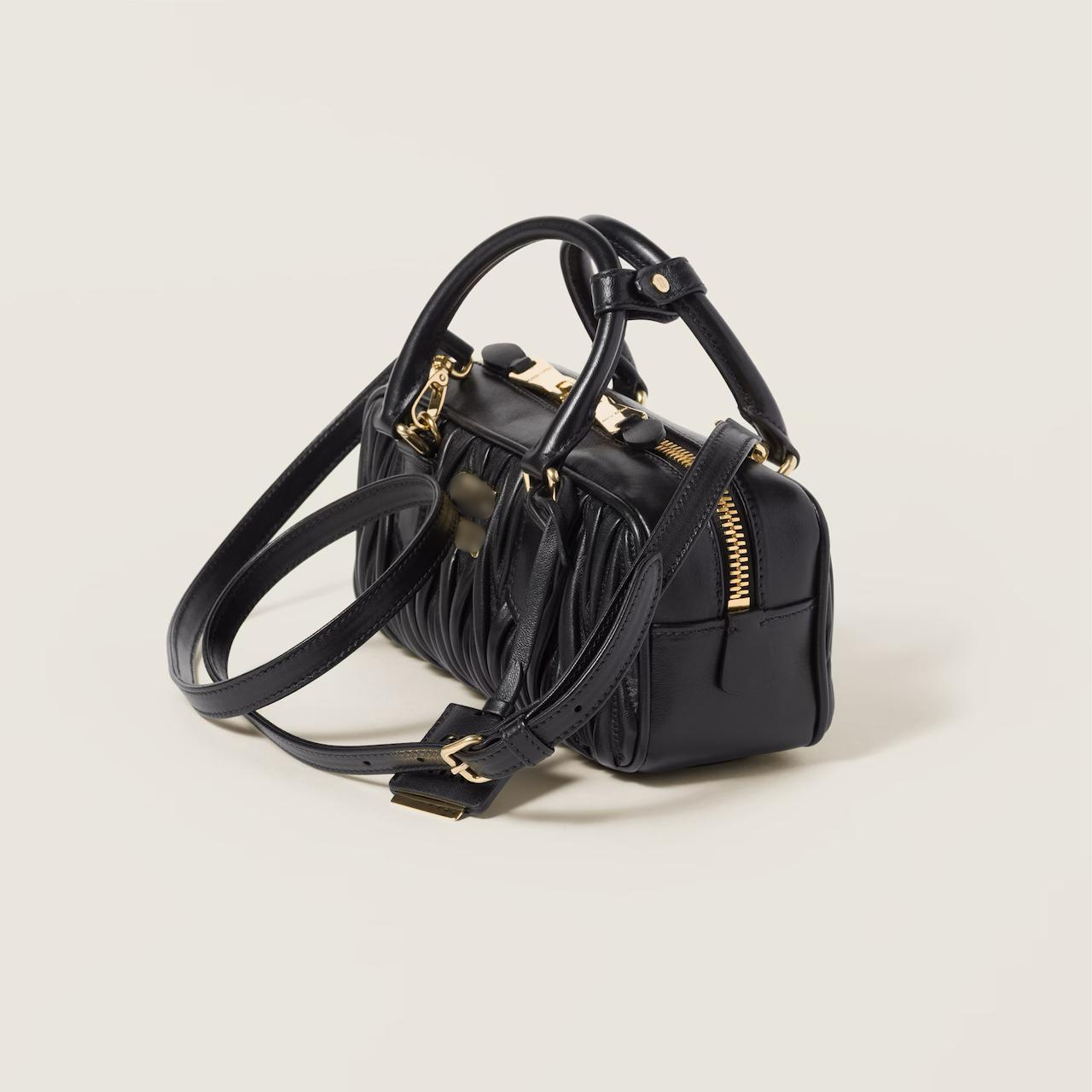 Arcadie Matelassé nappa leather bag