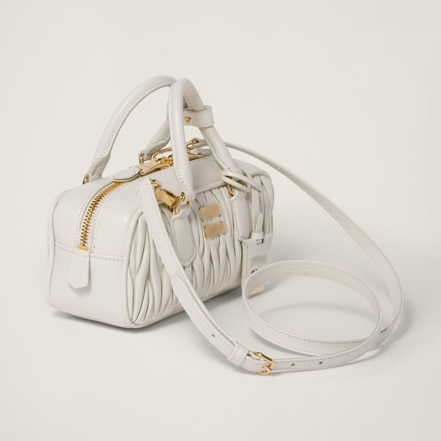 Arcadie Matelassé nappa leather bag